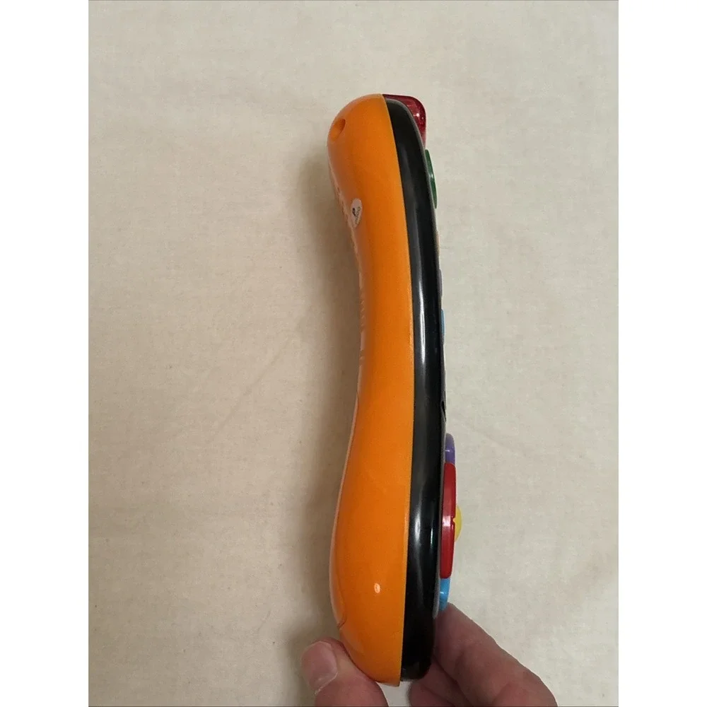 VTech Click and Count Remote Black Orange Learning Toy VT7392 Toddler Tested